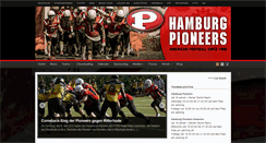 Desktop Screenshot of hamburg-pioneers.de